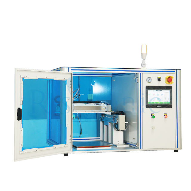 Ugello di spruzzo automatico della macchina di rivestimento a spruzzo ad ultrasuoni 40kHz-100kHz per l'atomizzazione dei liquami della batteria