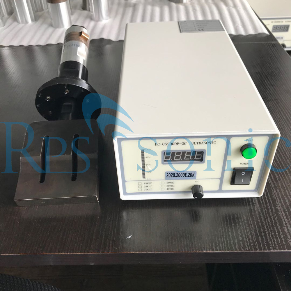 20khz Ultrasonic Welding System for Surgical Mask N95 Ear Loop Welding 