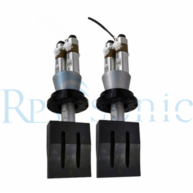 20Khz 3200W ultrasonic welding transducer for high speed Non-woven sealing and cutting