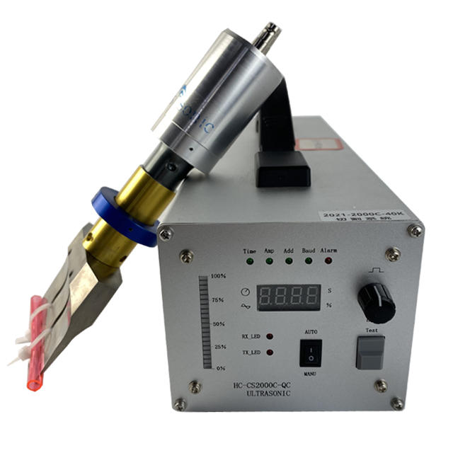 40kHz Handheld Ultrasonic Cutting Machine Rubber Sheet Cutter Equipment