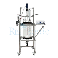 Extracteur ultrasonique industriel d'homog&eacute;n&eacute;isateur de m&eacute;langeur ultrasonique de 30L avec le r&eacute;servoir en verre pour la Dispersion d'herbe